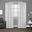 Sheer Pinch Pleated Drapes