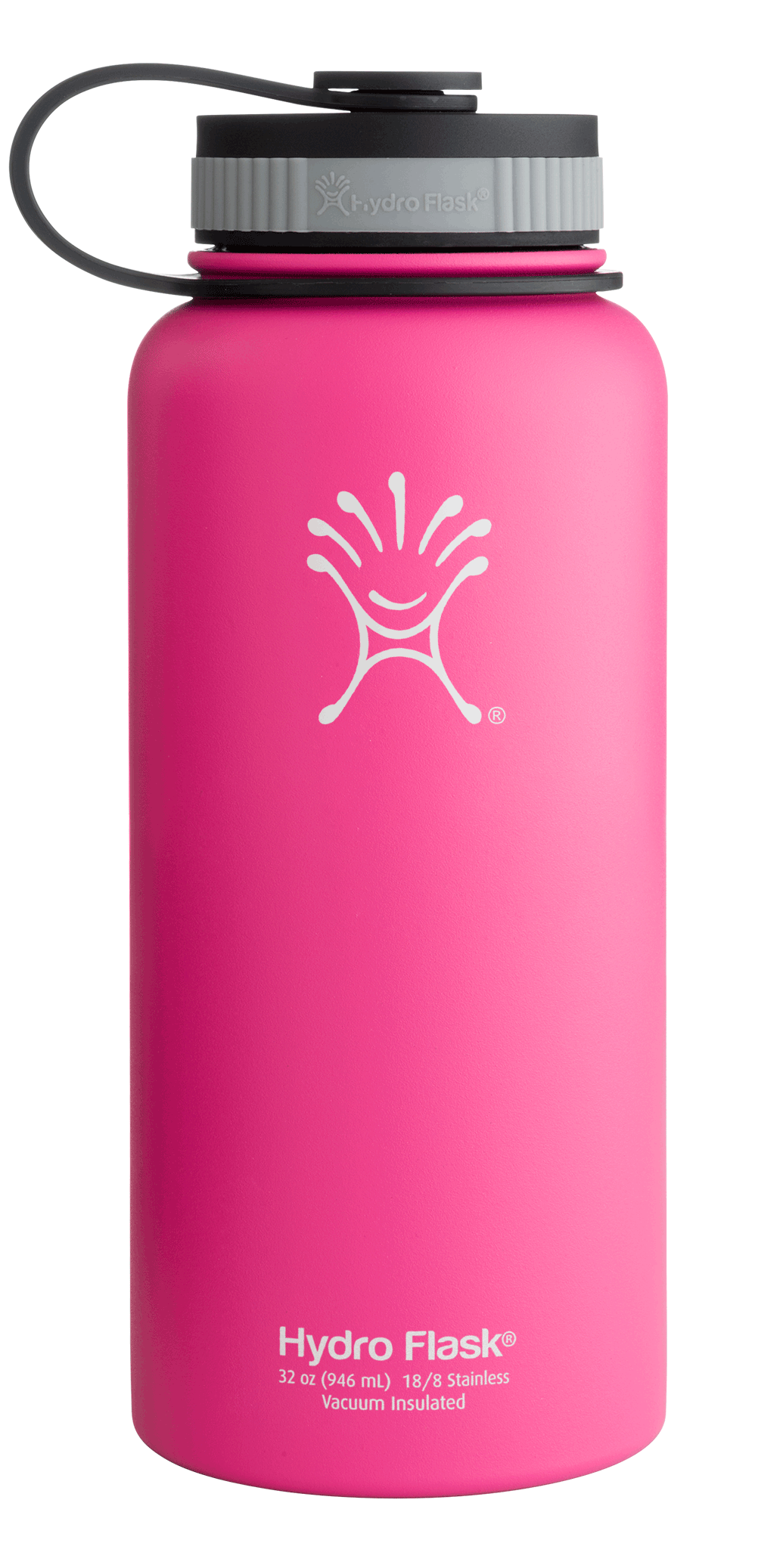 UPC 810497020081 product image for Pinkadelic Pink Hydro Flask Insulated Water Bottle - 32 oz Wide Mouth | upcitemdb.com