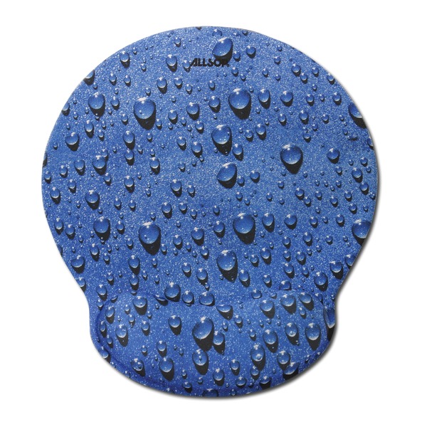 ALLSOP 28822 Raindrop Blue Mouse Pad Pro