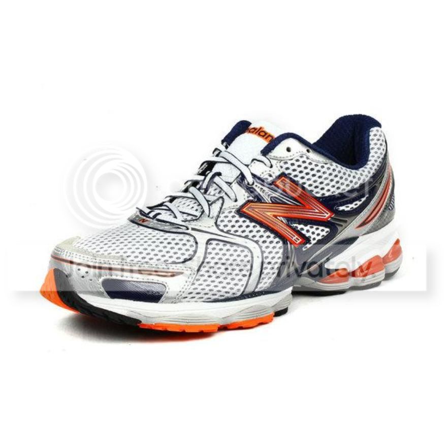 New Balance Men's M1260 Stability Running Shoe, M1260 NP, Silver/Grey/Blue/Orange, Wide Width at Sears.com