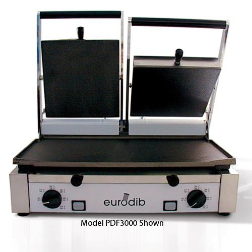 Sirman - PDR3000 - Sirman Double Panini Grill w/Ribbed Plates