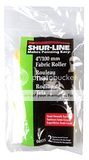 Shur-Line 4-Inch Fabric Mini Roller Refills, 2-Pack #04935C