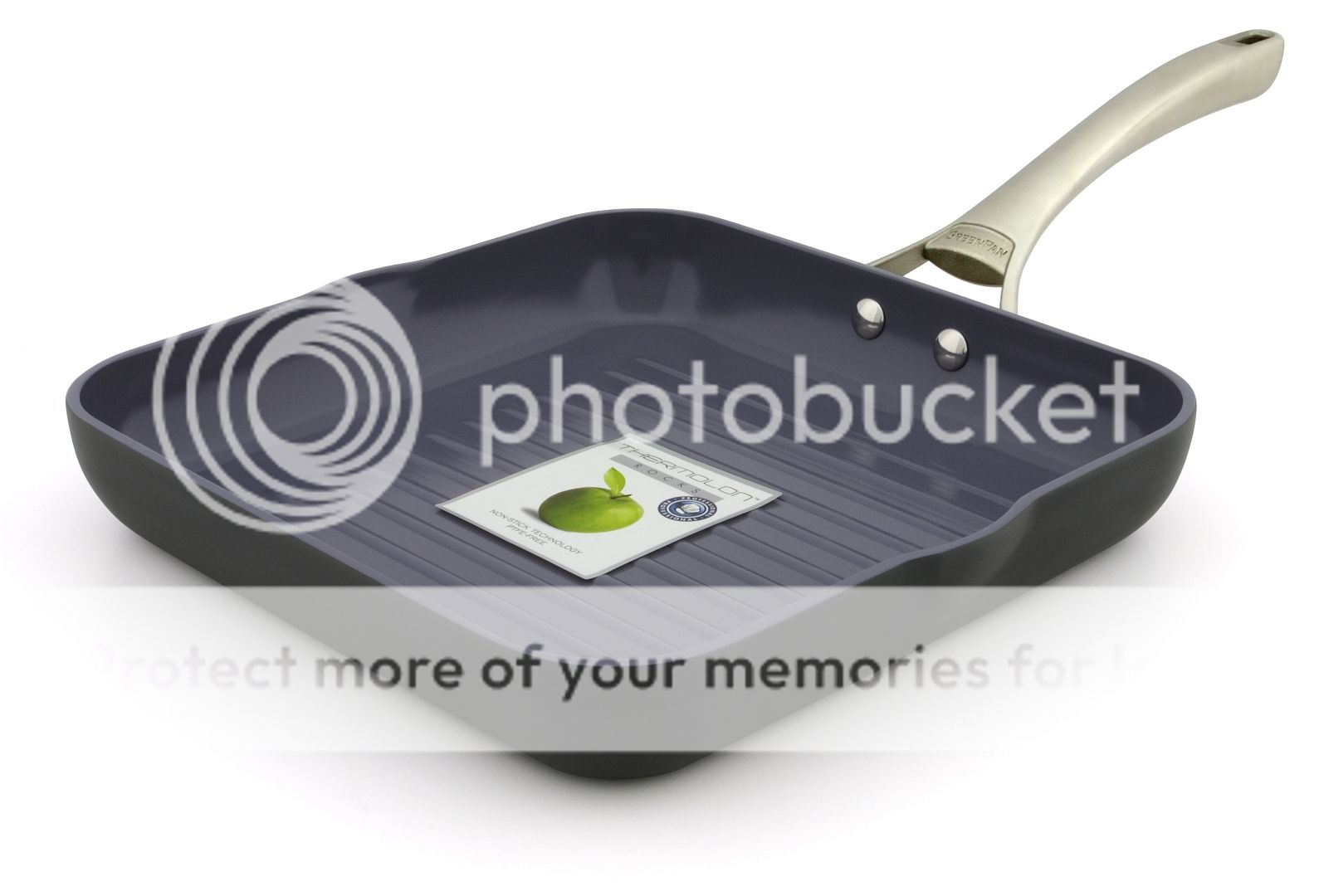 GreenPan 10in. Open Square Grill Pan