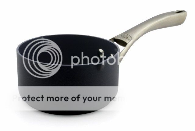 GreenPan 1 Qt. Open Saucepan with 2 Spouts