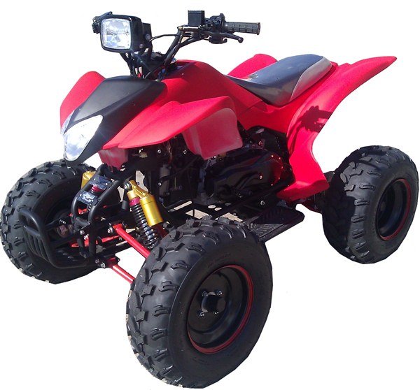 Peace Powersports TPATV02 RED 150cc BLACK Semi-Automatic 4 Stroke 2WD Chain Driven ATV at Sears.com