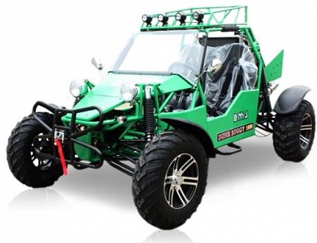 BMS Sand Sniper 1000 GREEN Gas 4 Cylinder 2 Seat Dune Buggy Go Kart at Sears.com