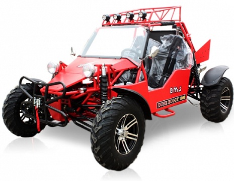 BMS Sand Sniper 1000 RED Gas 4 Cylinder 2 Seat Dune Buggy Go Kart at Sears.com