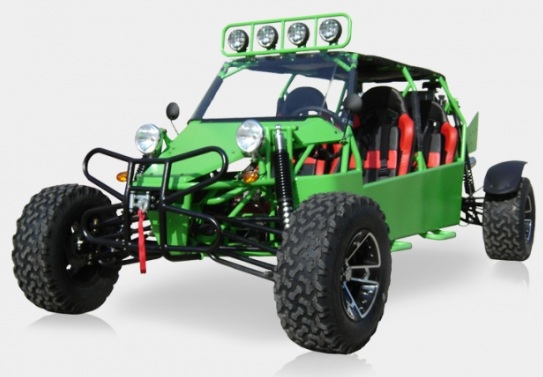 BMS Sand Sniper 1000 GREEN Gas 4 Cylinder 4 Seat Dune Buggy Go Kart at Sears.com