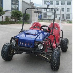 TaoTao ATK-125A 125cc BLUE Gas 4 Stroke Semi-Auto Buggy Go Kart at Sears.com