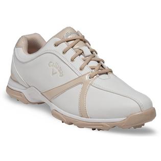 Callaway Callaway Women's Cirrus W490-15 White / Bone Waterproof Spiked Golf Shoes (Width: Wide) Callaway Callaway Women's Cirrus W490-15 White / Bone Waterproof Spiked Golf Shoes (Width: Wide)