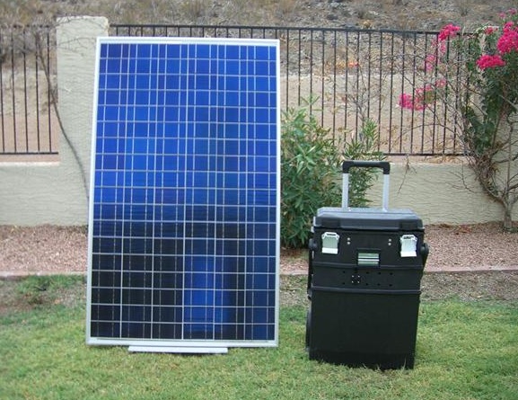 Grid Eraser Portable Solar Powered Panel 1000 Watt DC To AC Sine Wave Generator at Sears.com