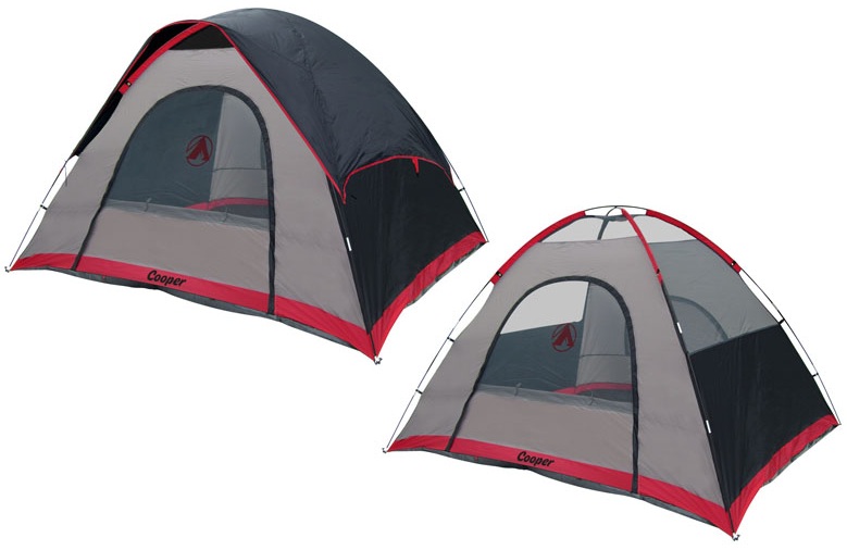 Gigatent BT017 Nylon Taffeta 5 Person 8' x 10' Dome Tent w/ Rain Fly