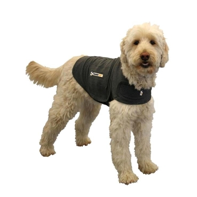 ThunderShirt Anxiety Jacket for Dogs  Heather Grey  Large