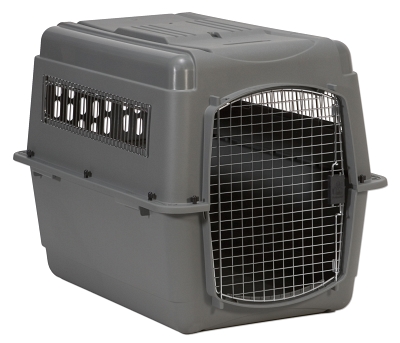 Petmate Sky Kennel Pet Carrier, Grey, Extra-Large