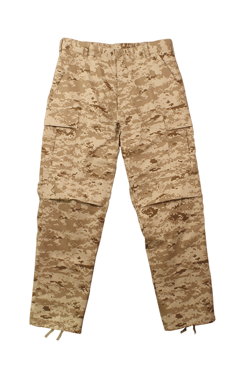 Rothco BDU Pants, Mens Military Fatigues, Desert Digital Camouflage Rothco BDU Pants, Mens Military Fatigues, Desert Digital Camouflage