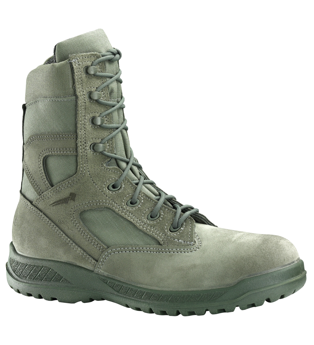 Belleville Belleville 610zST Sage Green Hot Weather Steel Toe Tactical Boot w/ Side Zipper Belleville Belleville 610zST Sage Green Hot Weather Steel Toe Tactical Boot w/ Side Zipper