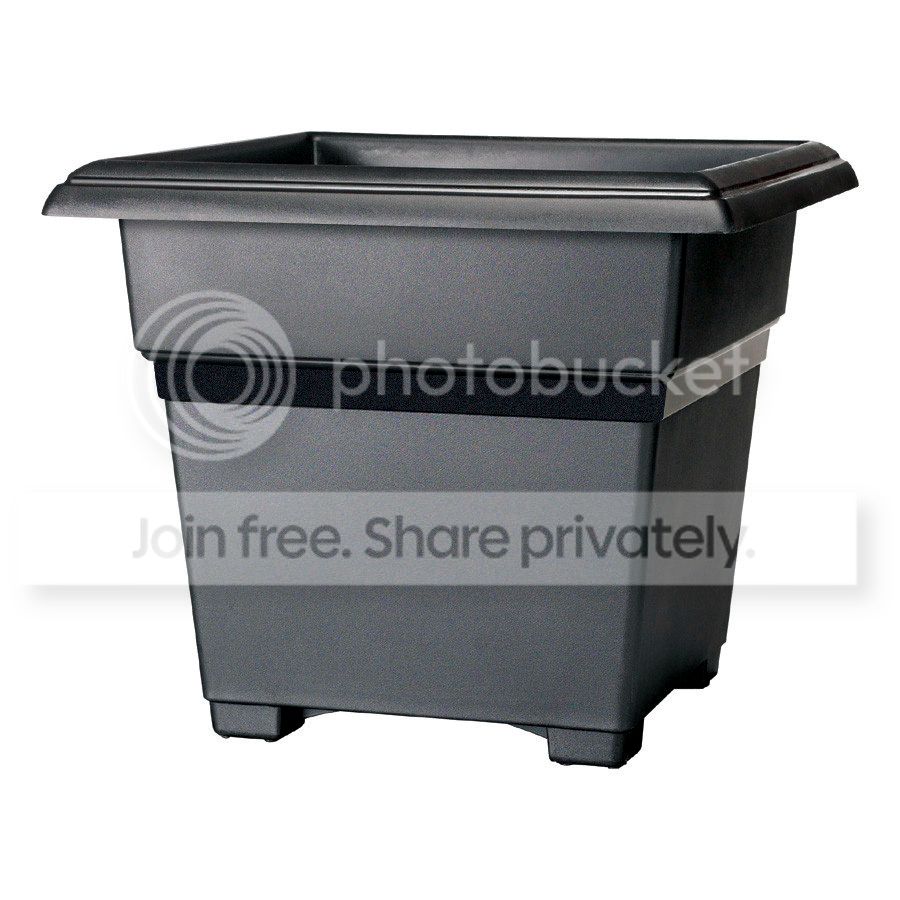 NOVELTY MANUFACTURING CO Novelty 14'' Black Countryside Tub Planter at Sears.com