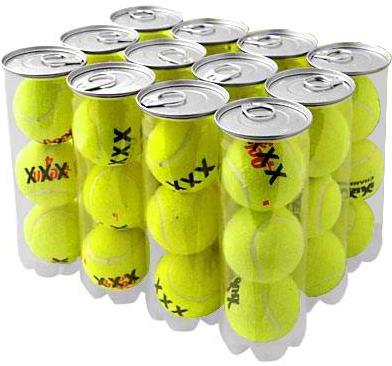 PENN/HEAD PRACTICE TENNIS BALLS XXX 12 PRESURIZED CANS at Sears.com