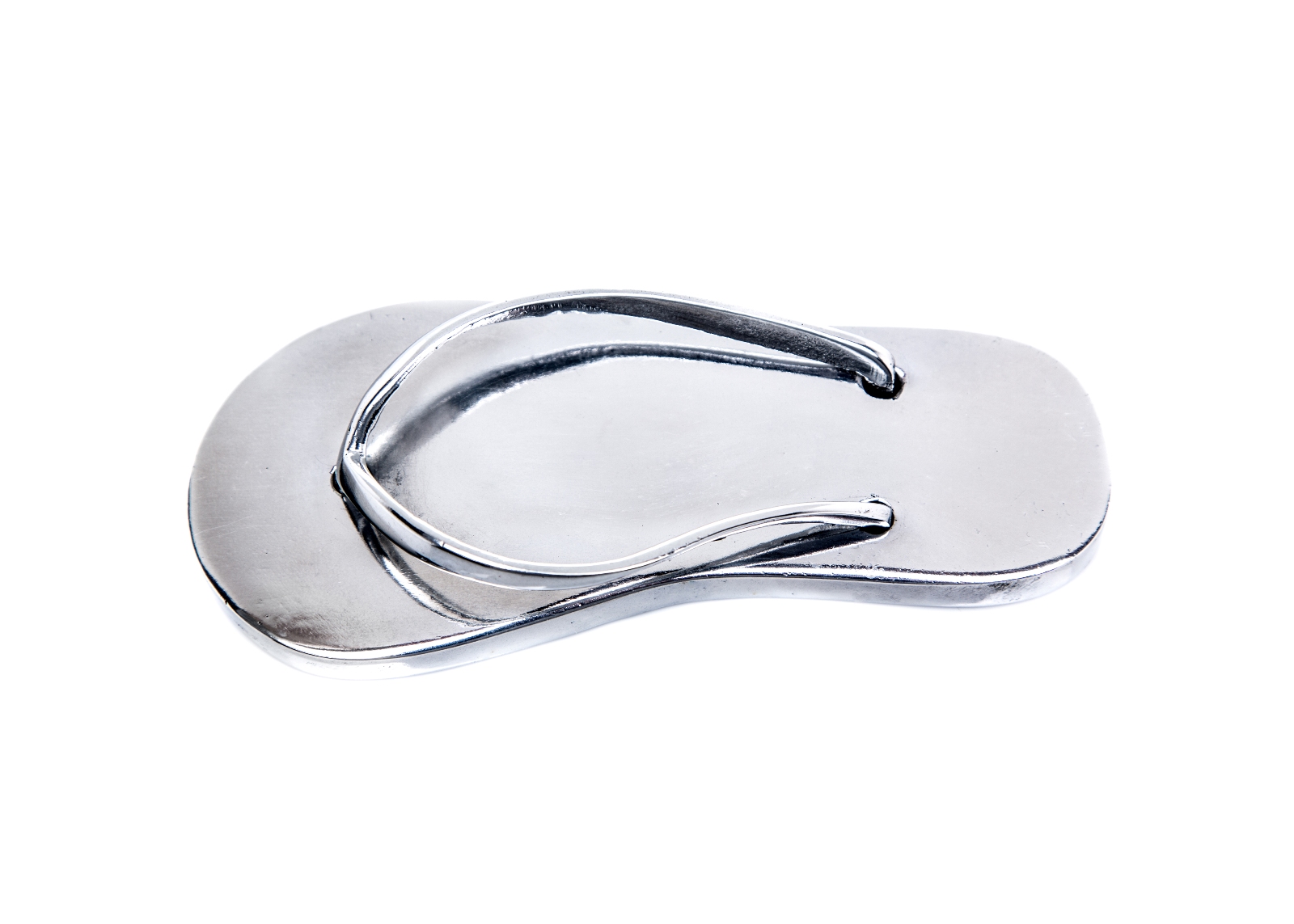 UPC 752659700151 product image for Flip Flop Shaped Bottle Opener Polished Silver Aluminum Arthur Court Designs | upcitemdb.com