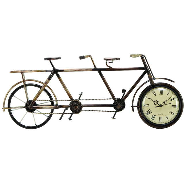 Casa Cortes Vintage Style Tandem Bicycle Clock at Sears.com