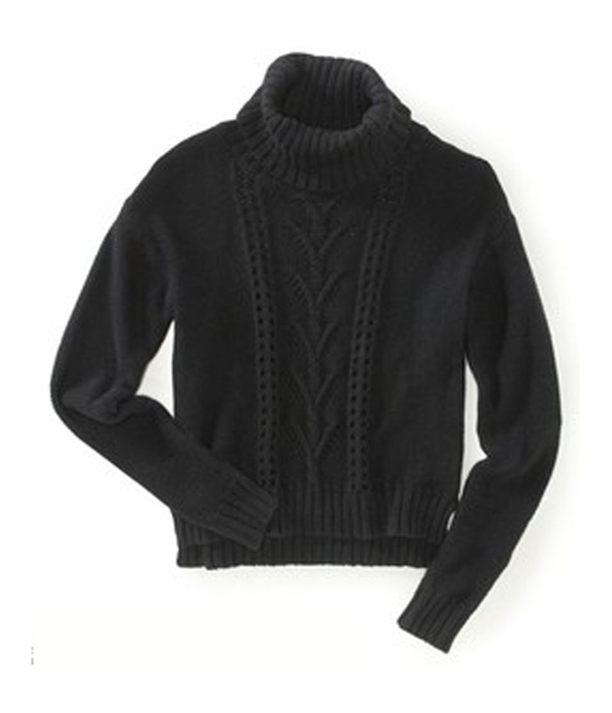 A�ropostale womens cable knit LS turtleneck sweater - Style 8650 at Sears.com