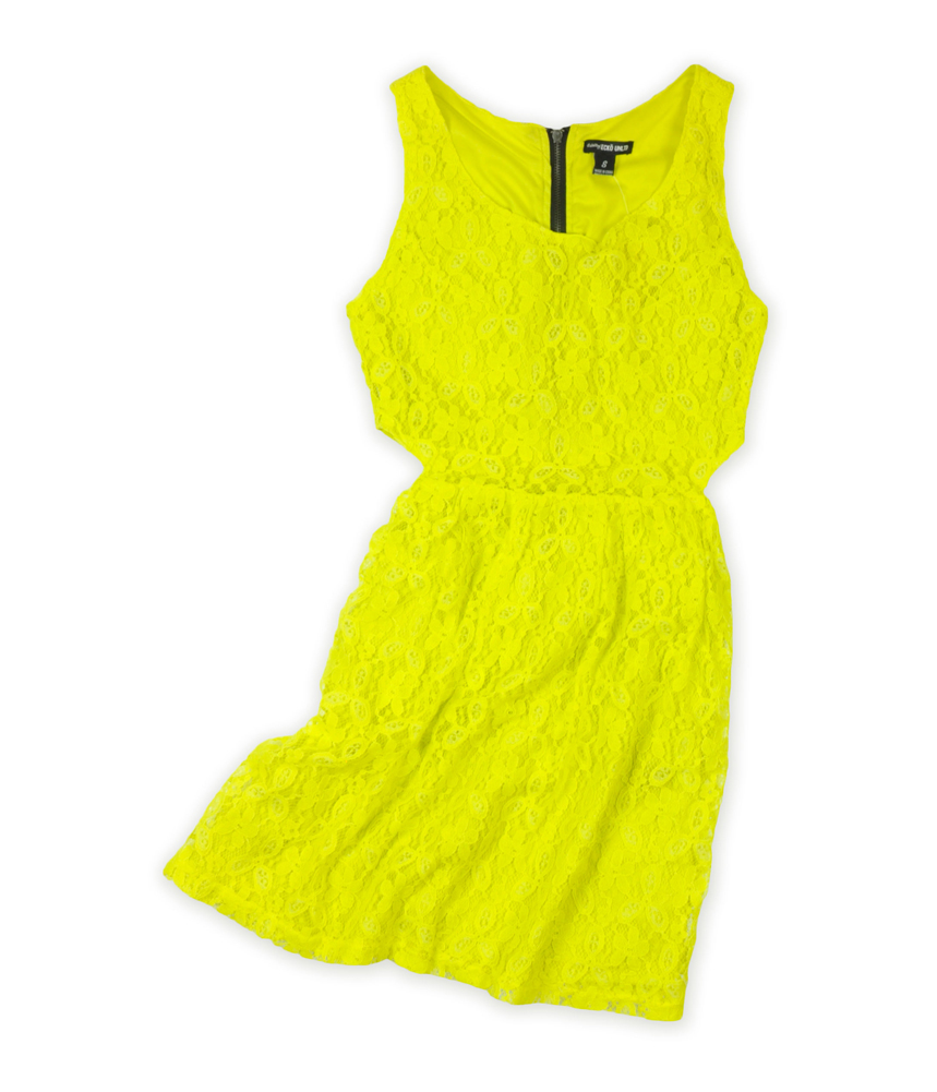 Ecko Unltd. Ecko Unltd. Womens Lace Side Cutout Sundress Ecko Unltd. Ecko Unltd. Womens Lace Side Cutout Sundress