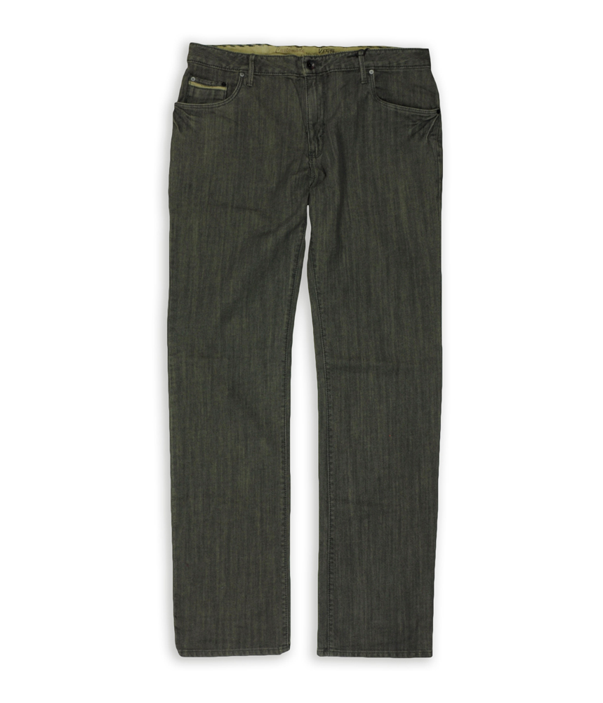 Vans Vans Mens V66 Slim Denim Straight Leg Jeans Vans Vans Mens V66 Slim Denim Straight Leg Jeans