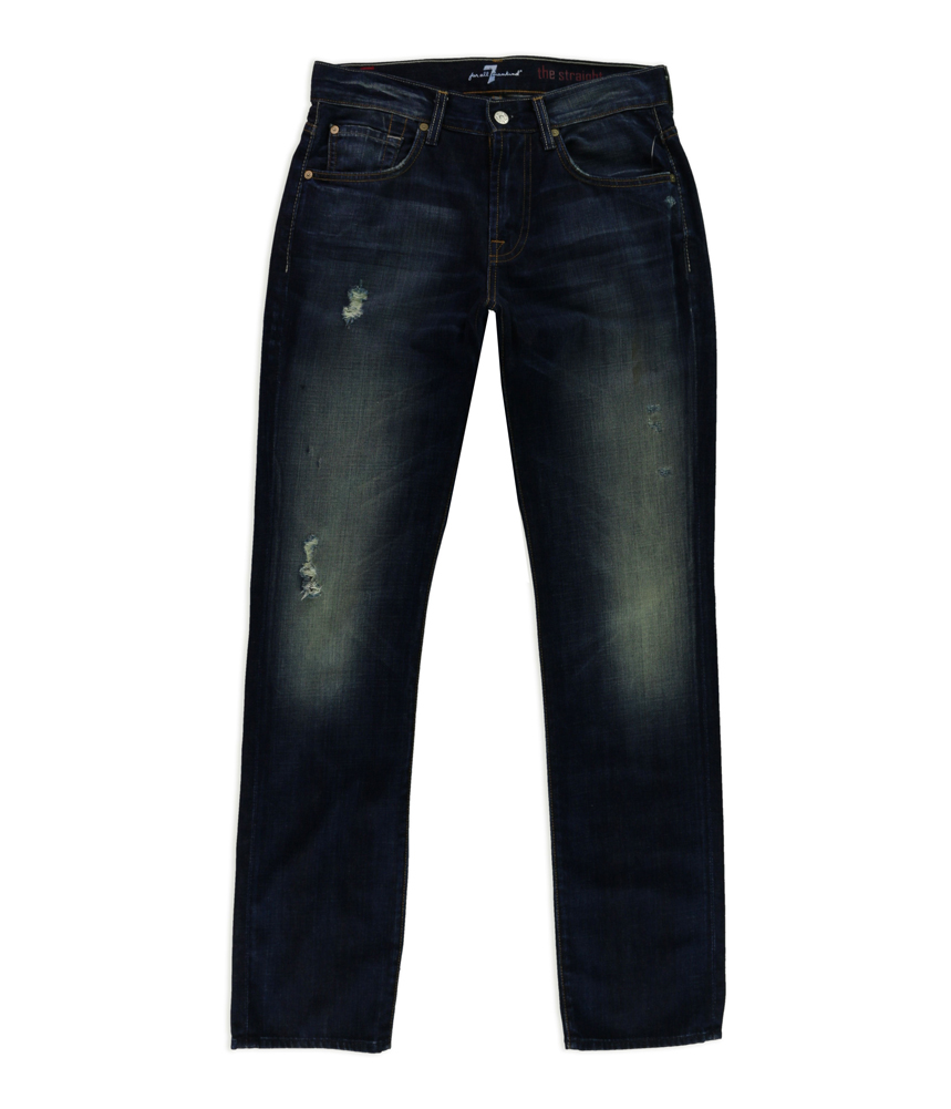 7 for All Mankind 7 For All ManKind Mens The Modern Regular Straight Leg Jeans 7 for All Mankind 7 For All ManKind Mens The Modern Regular Straight Leg Jeans