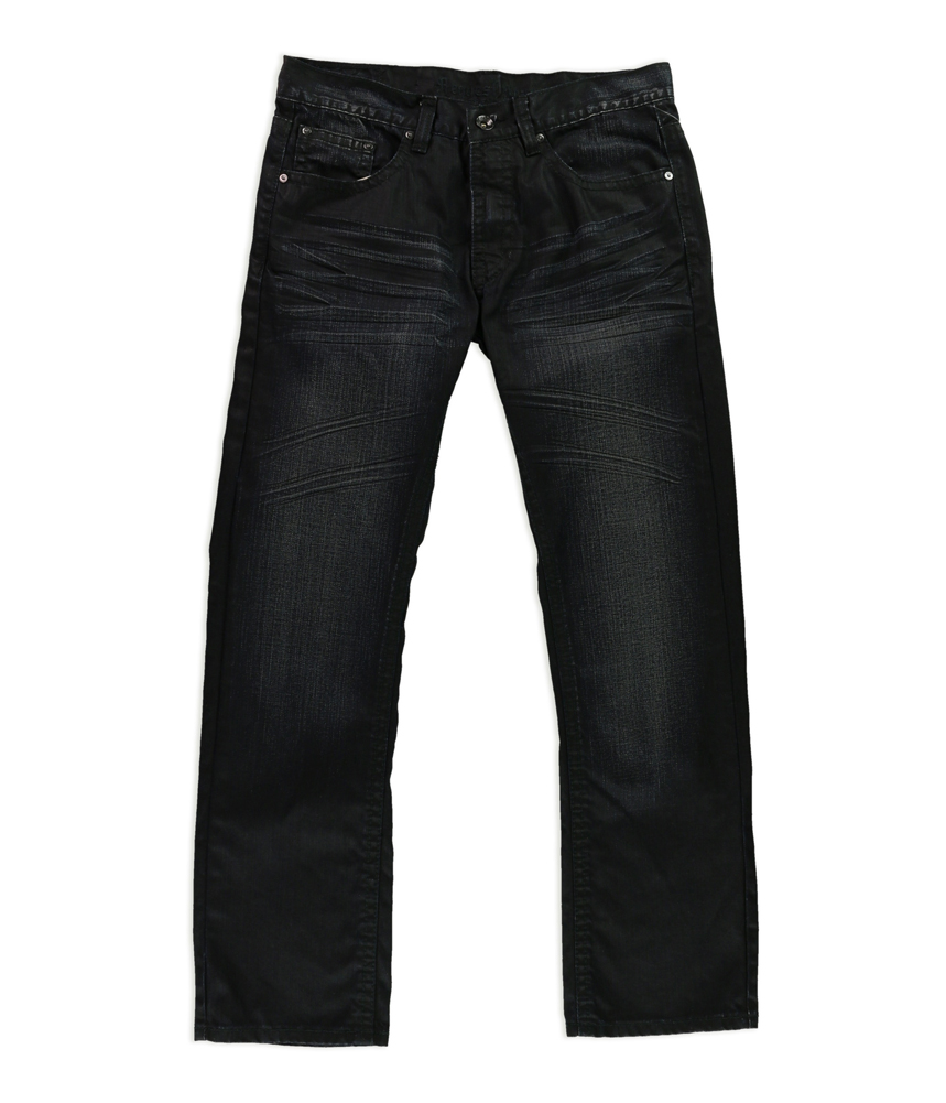 Request Request Mens Faux Leather Slim Straight Leg Jeans Request Request Mens Faux Leather Slim Straight Leg Jeans