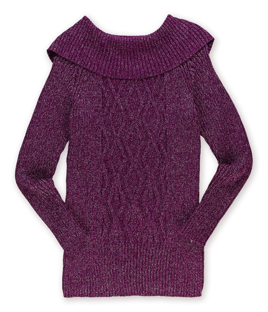 Style&co. Womens Metallic Cowl Pullover Sweater Style&co. Womens Metallic Cowl Pullover Sweater