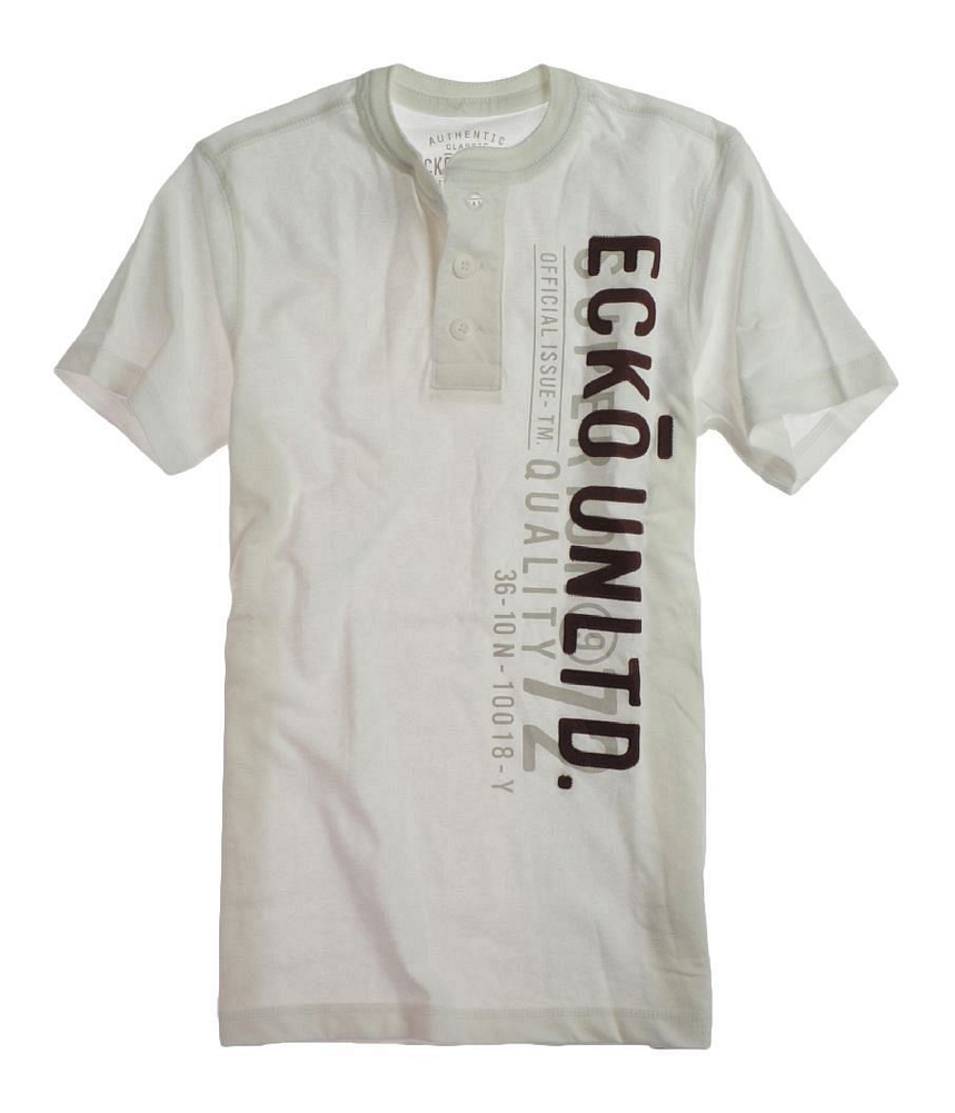 Ecko Unltd. Mens Ss Vertical Henley Shirt Ecko Unltd. Mens Ss Vertical Henley Shirt