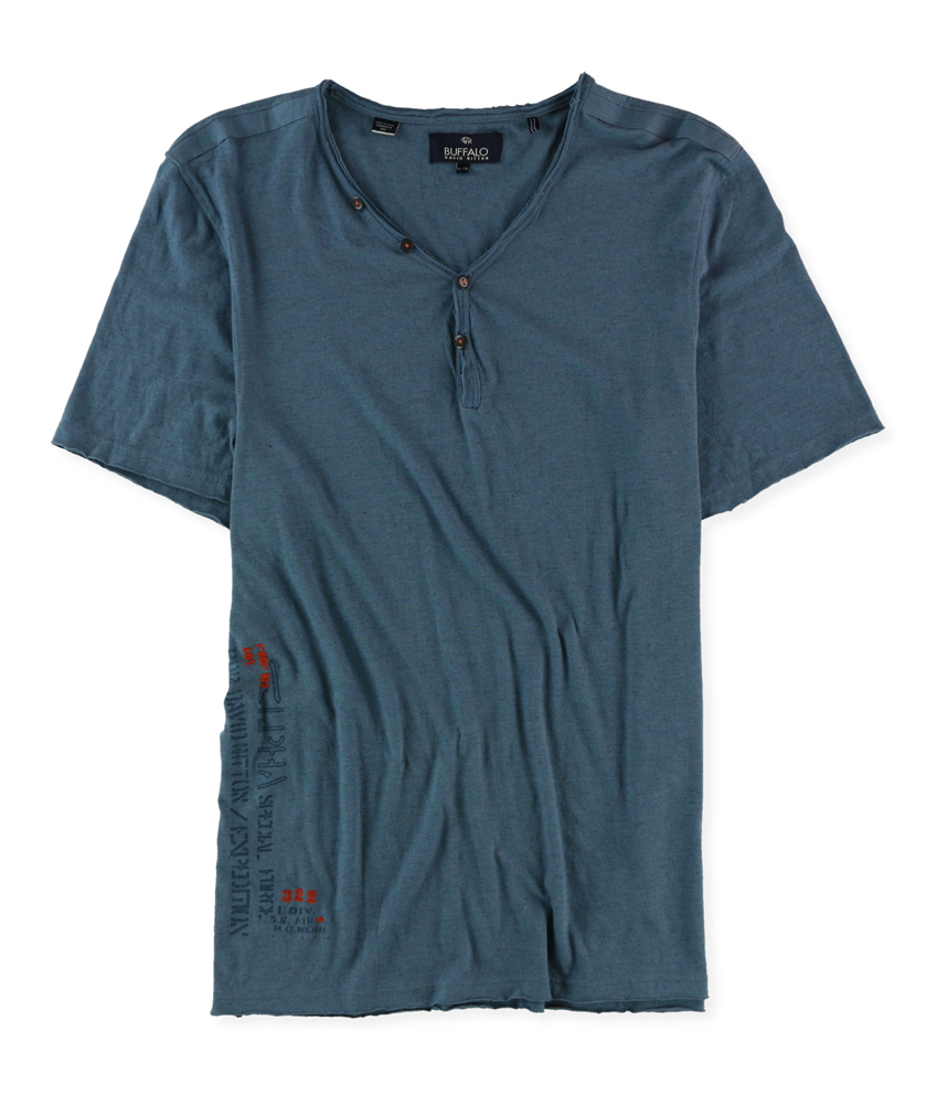 Buffalo David Bitton Mens Nicholas Henley Shirt Buffalo David Bitton Mens Nicholas Henley Shirt