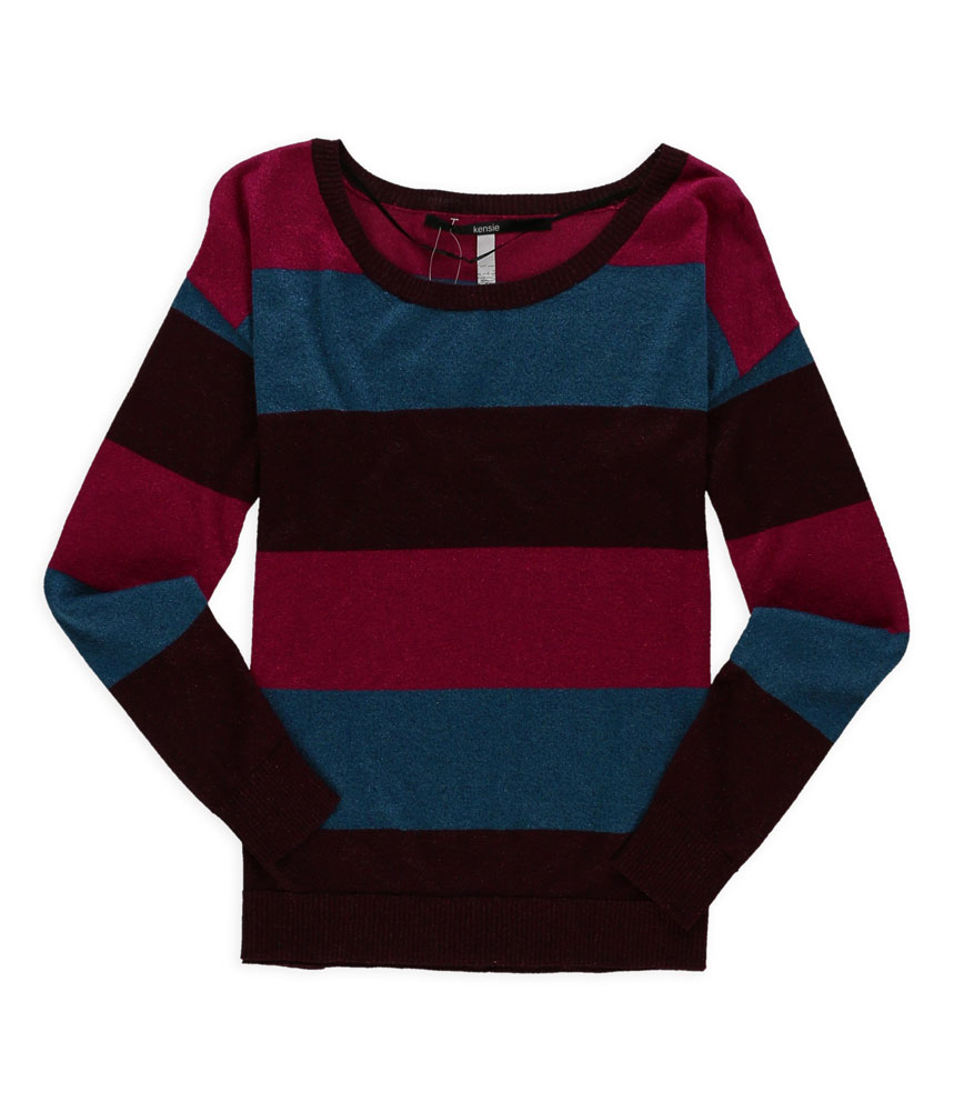 Kensie Womens Metallic Pullover Sweater Kensie Womens Metallic Pullover Sweater