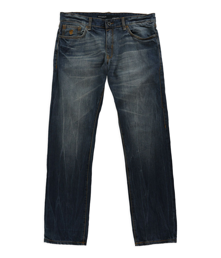 Rocawear Mens Boss Straight Leg Jeans Rocawear Mens Boss Straight Leg Jeans