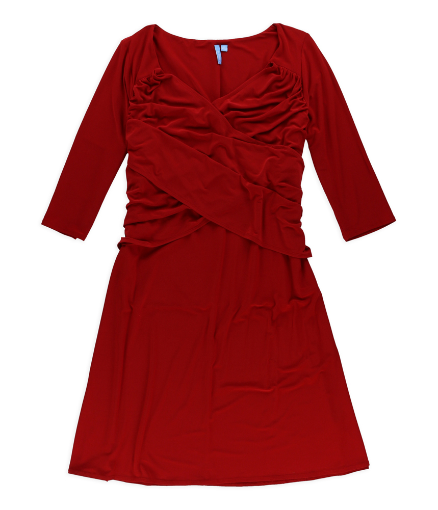 B-Slim Womens Plus Size Cocktail A-line Dress B-Slim Womens Plus Size Cocktail A-line Dress