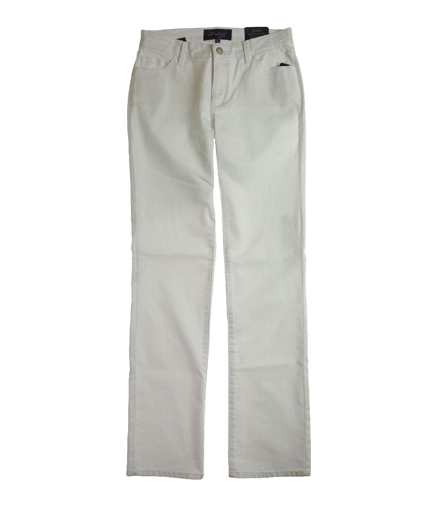 NYDJ Womens solid embellished rhinestone straight leg jeans - Style 55227T776 at Sears.com