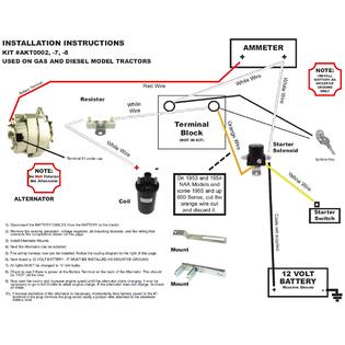 rareelectrical new ford naa tractor alternator fits rareelectrical new ford naa tractor alternator fits