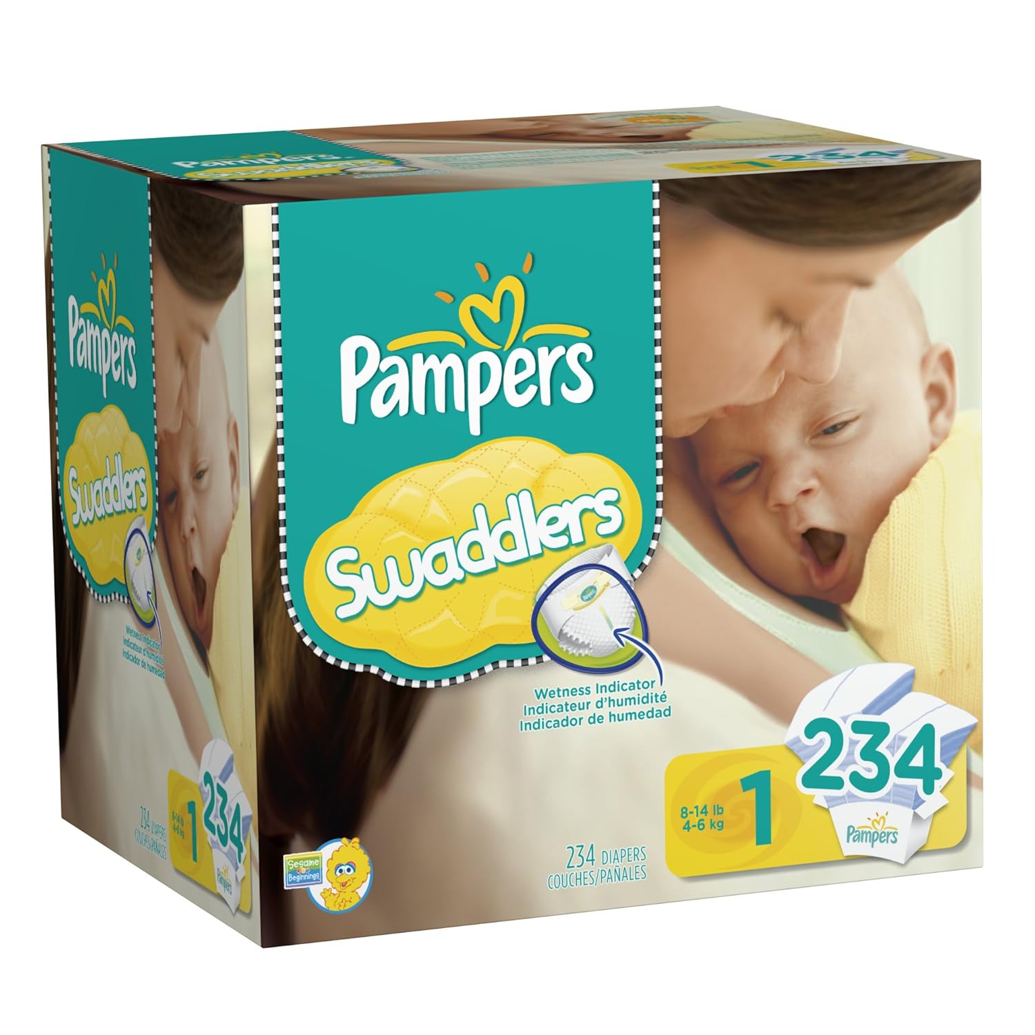 Pampers Swaddlers Size 1 240 Diapers at Sears.com