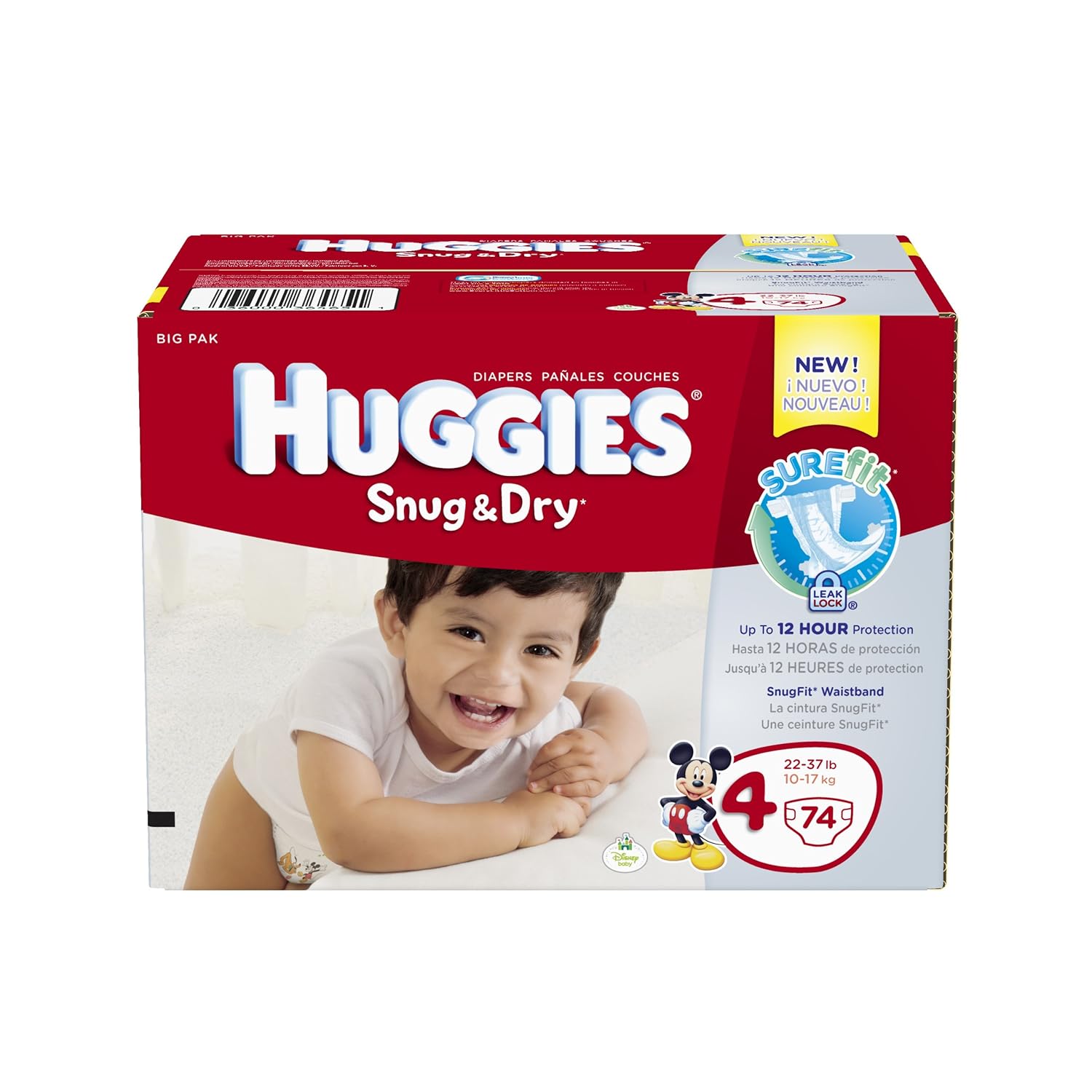 Huggies Snug And Dry Diapers Step 4 Big Pack 74 Count at Sears.com