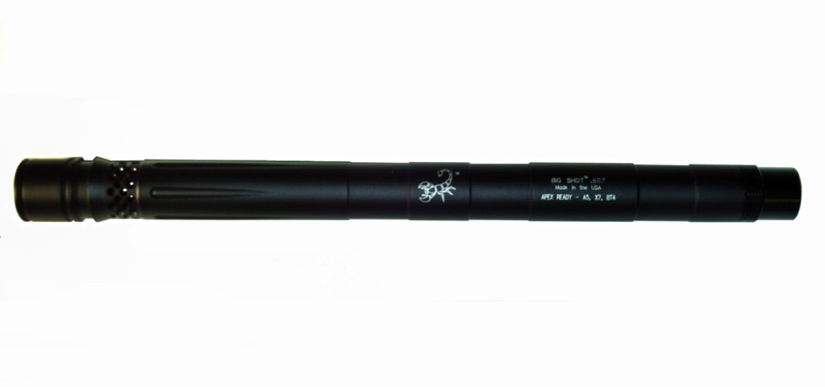 Lapco 12" Big Shot Apex Paintball Barrel .690 - Tippmann A-5 Thread at Sears.com
