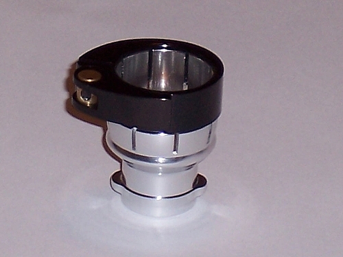 3Skull Spyder T-Lock Clamping FeedNeck No Holes - Chrome/Black at Sears.com