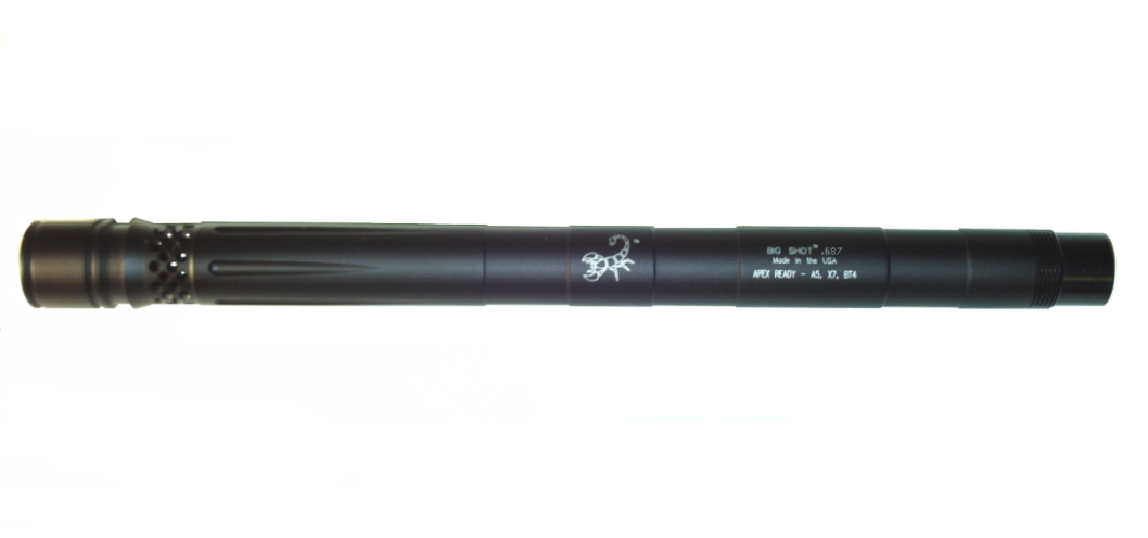 Lapco 8" Big Shot Apex Ready Barrel .690 - Tippmann 98/Alpha Black Thread at Sears.com