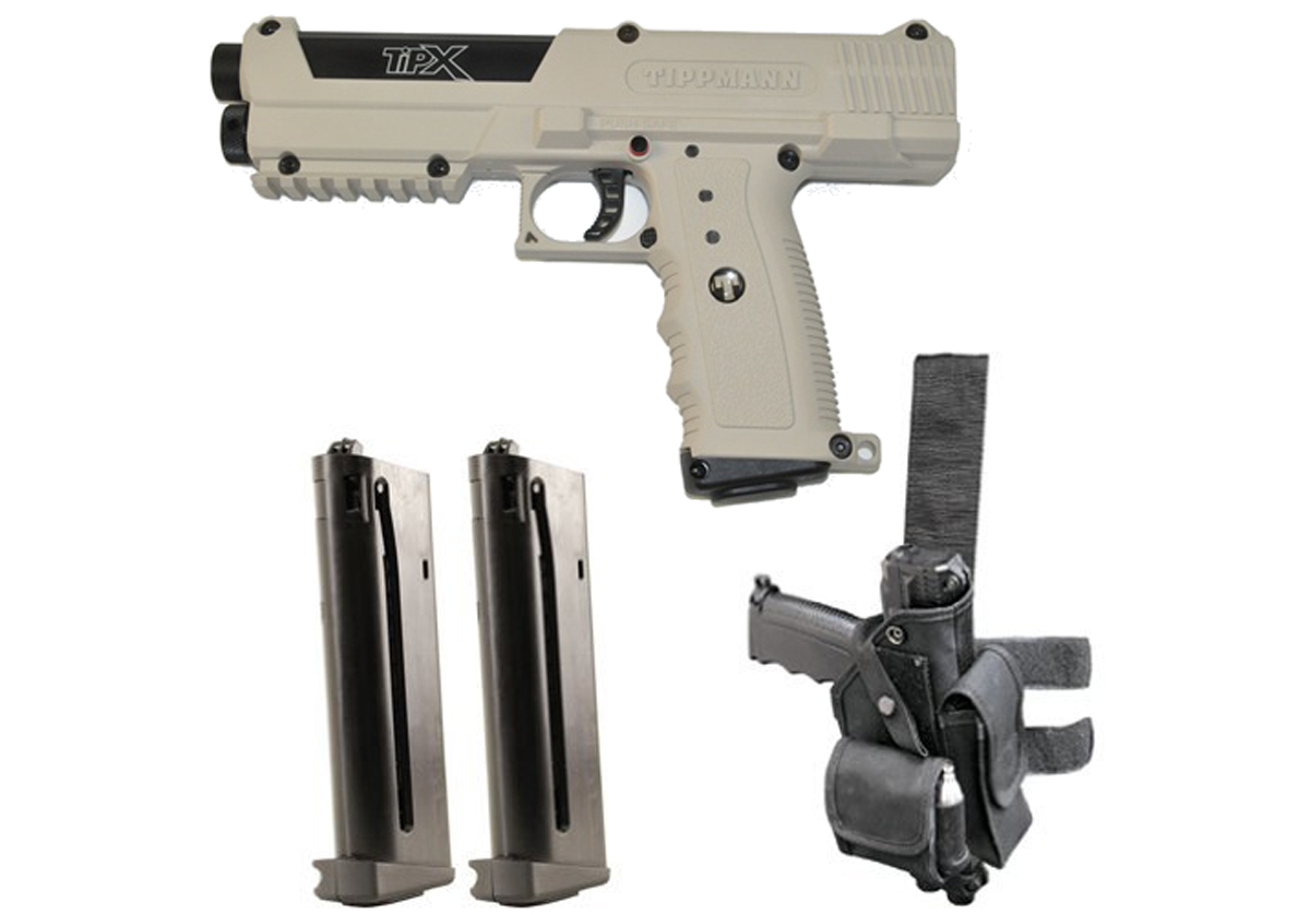 Tippmann Paintball Tippmann TiPX Paintball Pistol Starter Kit - Tan at Sears.com