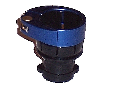 3Skull Spyder Clamping FeedNeck No Holes - Black/Blue at Sears.com