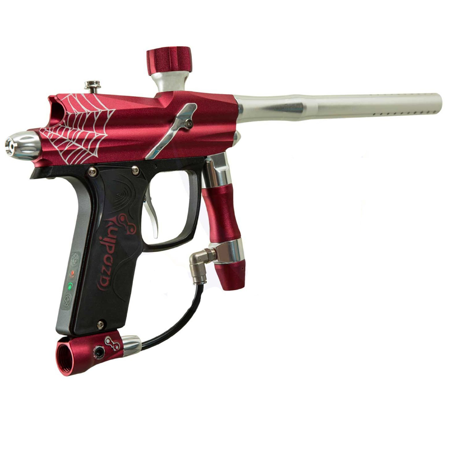 Azodin Blitz Evo Electronic Paintball Marker Gun Red/Silver