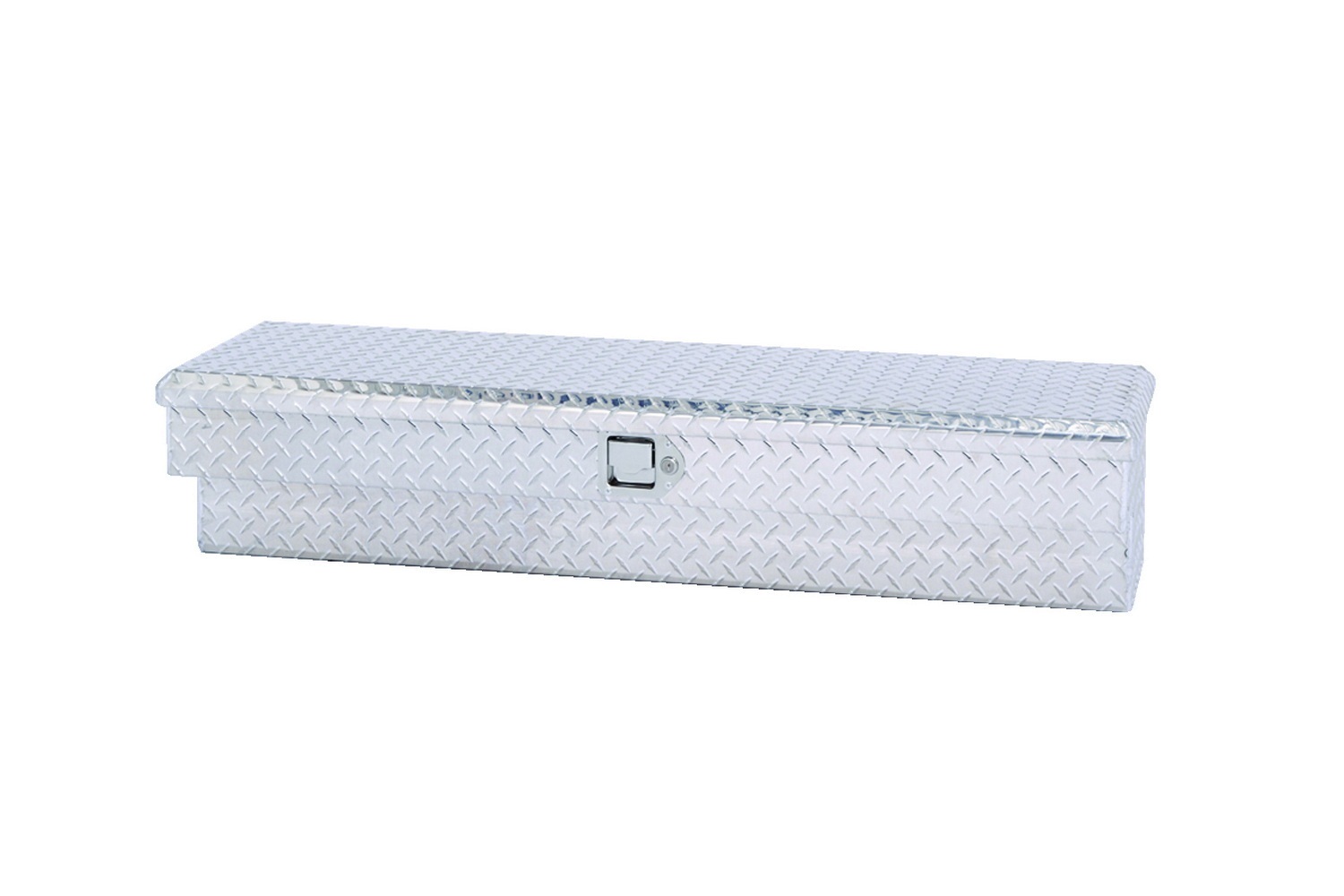 Dee Zee Zee DZ8748 Red Label Side Mount Tool Box .056 Brite-Tread Aluminum Clear Coat Volume 2.95 cu. ft. L 48 in. x W 12.75 in. x