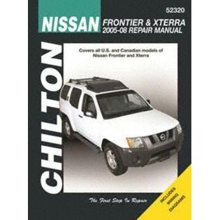 2001 Nissan xterra chilton manual #9