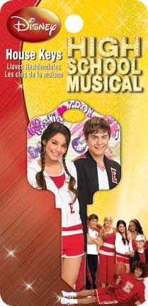 Disney High School Musical Troy Gabriella Kwikset KW1 House Key at Sears.com