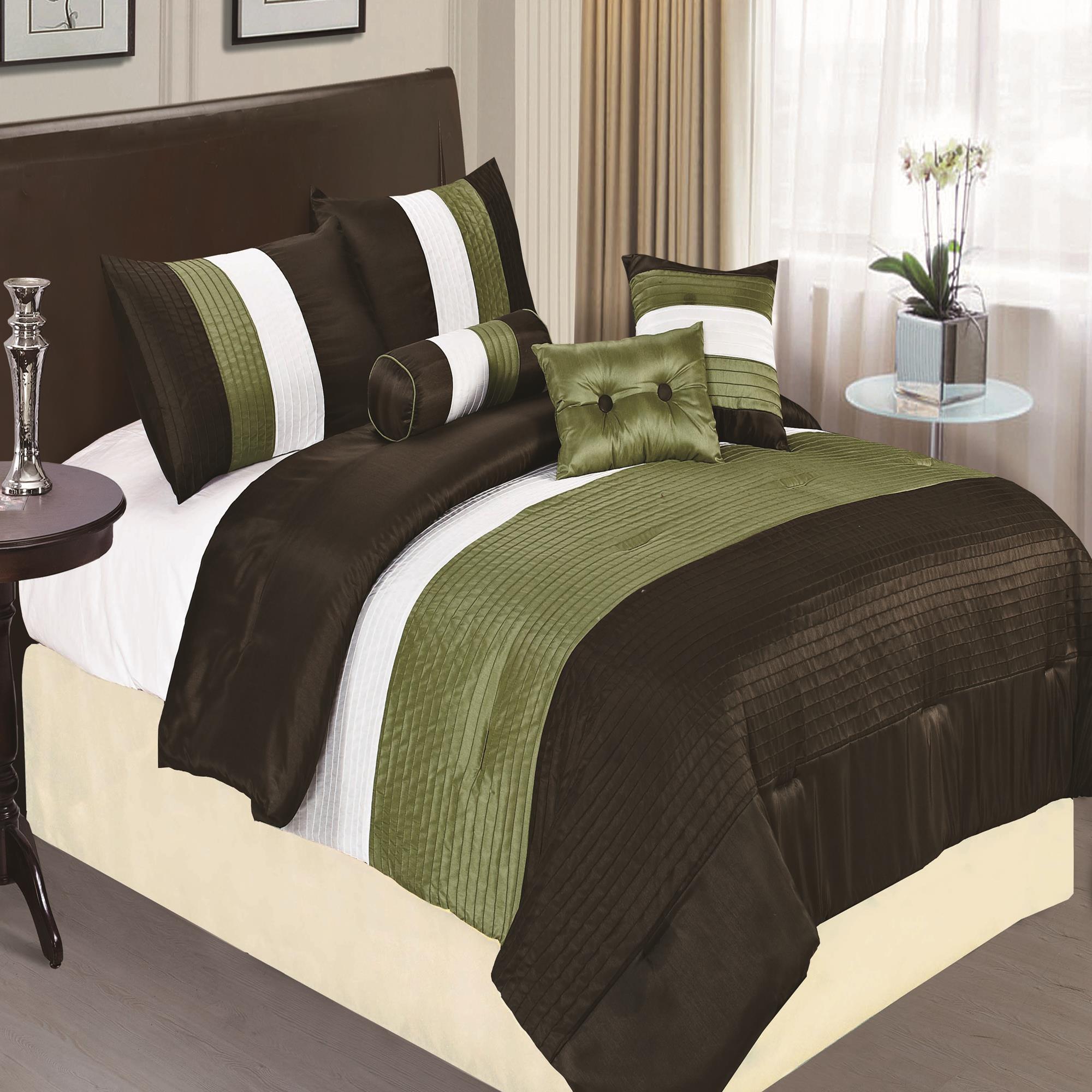 UPC 819219010119 product image for Preston  Sage 7 Piece Comforter Bed In A Bag Set | upcitemdb.com