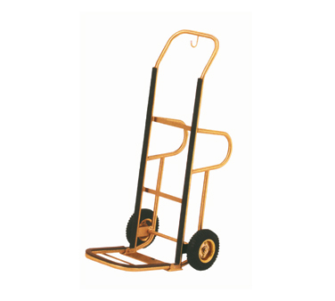 Aarco Products Aarco HT-1B Hand Truck 1" brass tubular frame, 8" pneumatic wheels at Sears.com